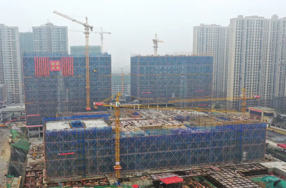 南昌市政建設(shè)集團有限公司新建醫(yī)院二部項目獲“國家級安全標準化工地”稱號